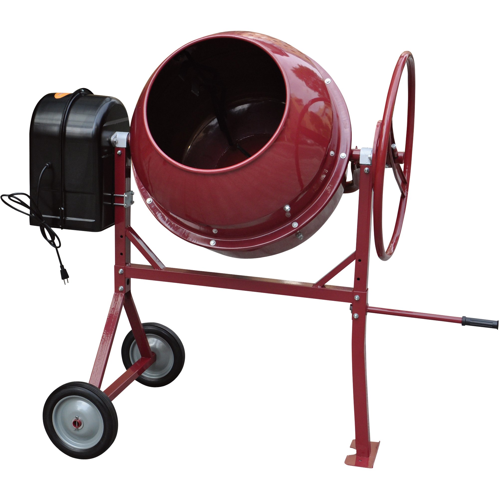 Please see replacement item# 49416. Northern Industrial Portable Cement Mixer — 6 Cubic Ft., 1 HP, Model# CM180L